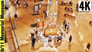 ⁴ᴷ⁶⁰ 9/11 Memorial Museum New York City Walking Tour 2020 | National September 11 Memorial Museum