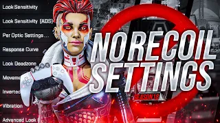 BEST APEX LEGENDS NO RECOIL SETTINGS | The ULTIMATE Controller Guide