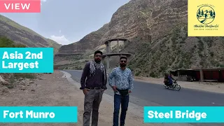 Asia 2nd Largest Steel Bridge in Fort Munro- Dera Ghazi Khan- Punjab -Pakistan