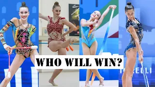 World Championship Valencia 2023, who will win? top 4 gymnasts with higher difficulty