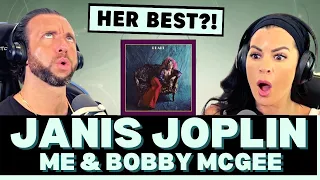 SHOWING OFF HER FULL RANGE OF TALENT! First Time Hearing Janis Joplin - Me & Bobby McGee Reaction!