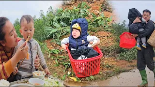 I rescued a 2-year-old boy abandoned in the cold rain at 2°C |BayNguyen