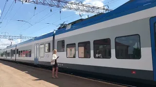 Швейцарская скоростная электричка в Беларуси.
