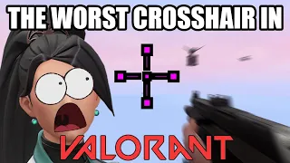 Playing VALORANT With The Worst Possible Crosshair...