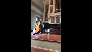 Fauré Elégie in C minor, Op. 24 Double Bass