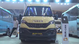 Iveco Daily 50-180 Bur-Can Yellow Bus (2022) Exterior and Interior