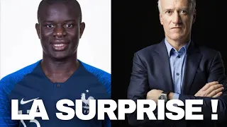 LA LISTE DE DESCHAMPS POUR L'EURO 2024 AVEC UNE SURPRISE ! (KANTE !😱)