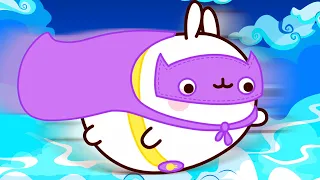 Molang The Superhero | Molang And Piu Piu | Cartoons For Kids | HooplaKidz Shows