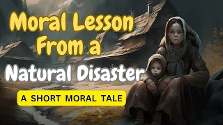 Moral lesson from a NATURAL DISASTER || Short Story || Moral Story