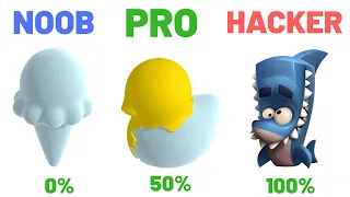 NOOB vs PRO vs HACKER - Paper.io 3D