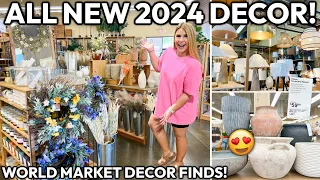 NEW 2024 HOME DECOR FINDS FROM WORLD MARKET! 🪴 | New Decor, Furniture, Lighting, Rugs, + MORE!!