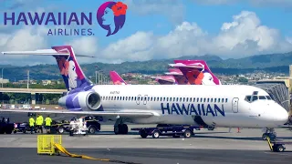 Hawaiian Boeing 717 🇺🇸 Honolulu HNL - Hilo ITO 🇺🇸 Hawaii Big Island [FULL FLIGHT REPORT]