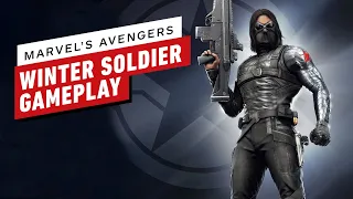 21 Minutes of Marvel's Avengers Winter Soldier PS5 Gameplay 4K