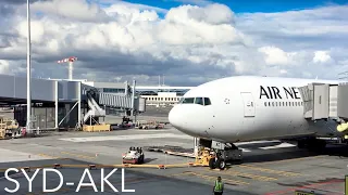 SKYCOUCH! Air New Zealand Sydney-Auckland Economy Review | Boeing 777-200ER (ZK-OKC) *60FPS*