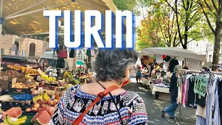 The Cheapest Open Market In Turin, Italy - Turin Walking Tour