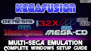 Sega Kega Fusion Emulator (Windows/PC) Full Setup Guide