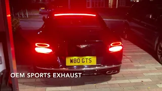 Bentley Continental GT V8 S Sports Exhaust Upgrade (OEM)