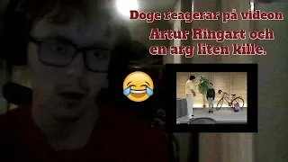 Doge reagerar på videon - Artur Ringart och en arg liten kille.