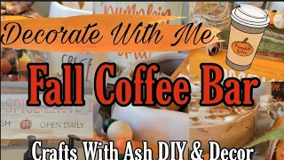 Decorate With Me | Fall Coffee Bar