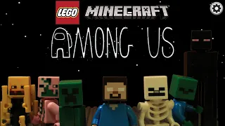 Among Us: The Skeld - Lego Minecraft Monster School Stop Motion