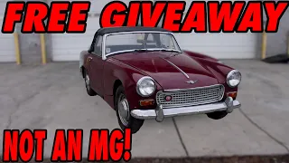 Restoring The Rebuild Rescue Austin-Healey Sprite giveaway car Part 1