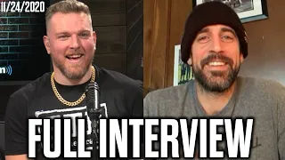 Pat McAfee And Aaron Rodgers Talk Loss To The Colts, MVS Fumble, And Vitamin Usage