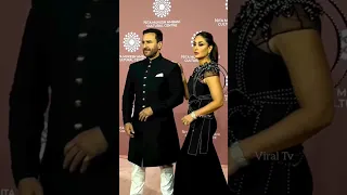 Kareena With Husband 😍 At 2nd Day Of NMACC #shorts #shortvideo  #kareenakapoorkhan #saifalikhan