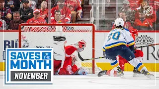 Best Saves of November | 2021-22 NHL Season