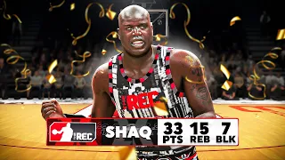 PRIME SHAQUILLE O’NEAL CENTER BUILD is UNGUARDABLE in NBA 2K24