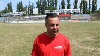 Florentin Petre la primul antrenament al Daciei Unirea Braila.Stiri Braila - Probraila.ro