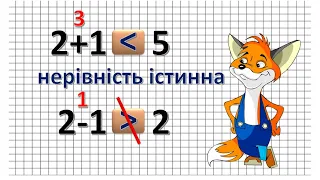 Правильні і неправильні числові рівності та нерівності