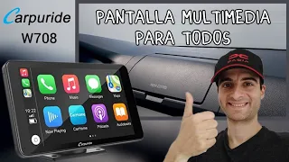 Carpuride W708 - Apple CarPlay and Android Auto in ANY CAR