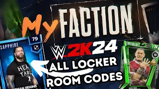 HOW To Get ALL WWE 2k24 Locker Room CODES!!