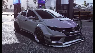 Nfs Heat- 1000Hp Fwd Honda Civic- Race Build