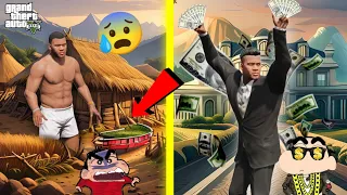 GTA 5 : FRANKLIN FIND THE POOR TO RICH LIFE IN GTA 5 ! JSS GAMER ( GTA 5 Mods )
