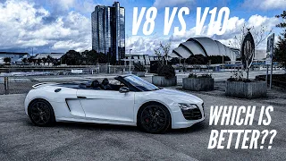 Audi R8 V8 vs V10