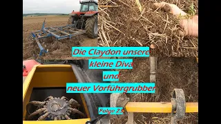 Hat die Claydon versagt? Bodenbearbeitung und Rapsaussaat.