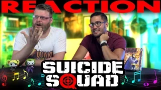 Suicide Squad Comic-Con Soundtrack Remix REACTION!!