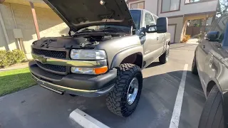 2002 Silverado 2500HD 6.0 - Shorty Headers, True Dual With Carven R Exhaust