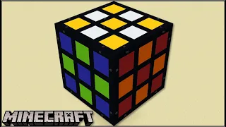 I Made A Working Rubik's Cube In Minecraft! (15K Sub Special)