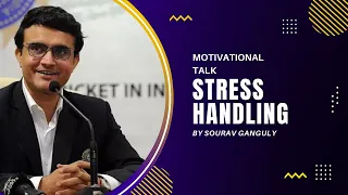 SOURAV GANGULY MOTIVATIONAL TALK ON STRESS HANDLING|| LIVE RECORDING