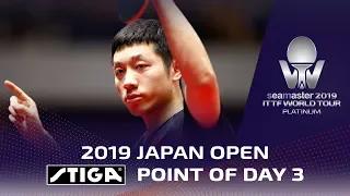 Point of the Day 3 presented by STIGA | Xu Xin | 2019 Japan Open