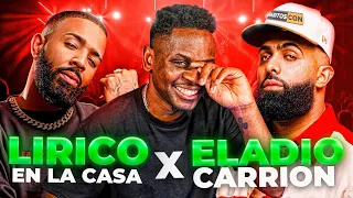 HABITOS CON ELADIO CARRION Y LIRICO EN LA CASA "YO NO PONGO MI MUSICA EN LA CAMA,YO LAS HAGO CANTAR"