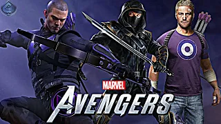 Marvel's Avengers Game - Hawkeye Alternate Suit REVEALED, Ronin Suit and DLC Roadmap Teased?!