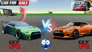 Nissan GTR  VS  NISSAN GTR in Car Saler  simulator dealership in mobile 📱