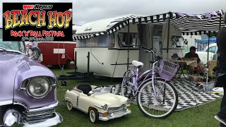 BEACH HOP 2019 (Car Show - Day 4 of 5) Retro CARAVAN SHOW in WHANGAMATA, New Zealand