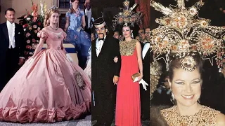 Princess Grace Kelly Attending  Monte - Carlo Centenary Ball In Her MAJESTIC GOWN In 1966