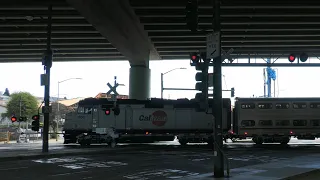 Caltrain JPBX 900 South - 16th St. Railroad Crossing (San Francisco, CA) - Ped Gate Add Since Filmed