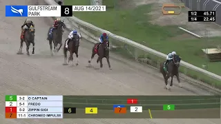 Gulfstream Park August 14, 2021 Race 8