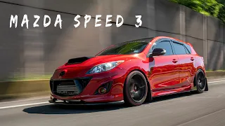 Slammed MazdaSpeed 3 Build | SES (4K)